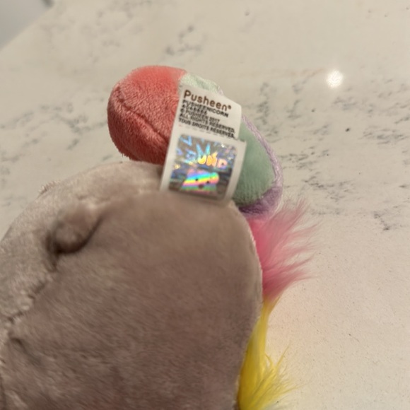 Pusheen unicorn plush keychain - Picture 5 of 6
